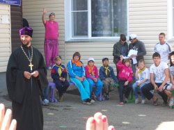 Священник рассказал детям о празднике Преображения Господня