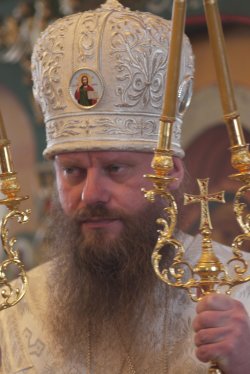 Епископ Лука принял участие в божественной литургии на Престольном празднике в Михаило-Архангельском мужском монастыре с. Козиха