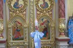 Престольный праздник в Искитимском храме в честь иконы Божьей Матери "Неупиваемая Чаша"
