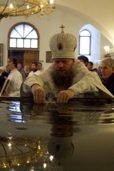 В праздник Крещения Господня епископ Лука совершил Литургию и чин великого освящения воды