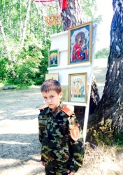 Закрытие православного палаточного казачьего лагеря «Живоносный Источник» на Святом Ключе