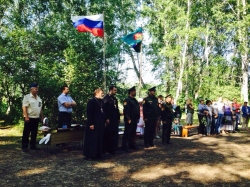 Закрытие православного палаточного казачьего лагеря «Живоносный Источник» на Святом Ключе