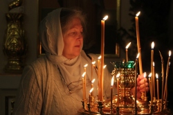 Рождественское богослужение в Кафедральном соборе святителя Николая Мирликийских чудотворца г. Искитима (фоторепортаж)