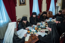 Состоялось заседание Архиерейского совета Новосибирской митрополии