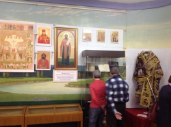 Выставка Новосибирской митрополии «Подвиг Новомученников и исповедников Церкви Русской» открылась в Тогучинском краеведческом музее