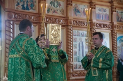 Епископ Искитимский и Черепановский Лука возглавил в Турнаево торжества, посвященные 115-летию канонизации Серафима Саровского