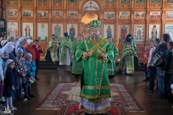 Епископ Искитимский и Черепановский Лука возглавил в Турнаево торжества, посвященные 115-летию канонизации Серафима Саровского