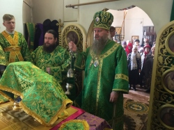 В Мошково отметили престольный праздник храма во имя преподобного Алексия, человека Божия
