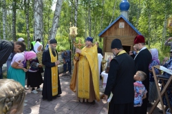 В день Крещения Руси состоялся крестный ход от храма Рождества Христова поселка Горный до источника в деревне Ермачиха
