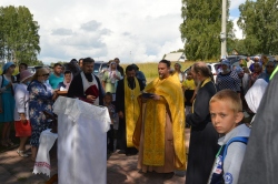 В день Крещения Руси состоялся крестный ход от храма Рождества Христова поселка Горный до источника в деревне Ермачиха