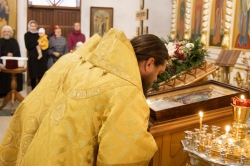 Праздничная Литургия в день тезоименитства епископа Луки