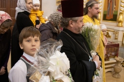 Праздничная Литургия в день тезоименитства епископа Луки