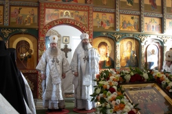 Епископ Лука принял участие в престольных торжествах мужского монастыря с. Козиха