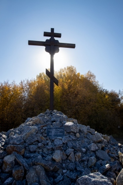 В Искитиме появился еще один Поклонный крест
