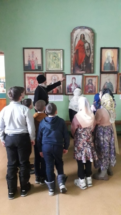 Экскурсия в храм детей из села Куриловка