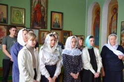 Традиционная встреча в воскресной школе г.Черепанова