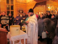 Праздник Богоявления в с. Болтово Сузунского района
