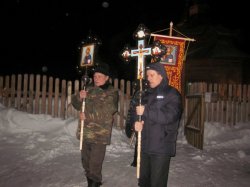 Праздник Богоявления в с. Болтово Сузунского района