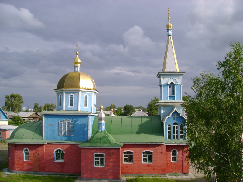 23 июня Литургия в храме в честь Всех святых, в земле Сибирской просиявших, г. Черепаново