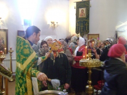 Вербное воскресенье в Искитимской епархии