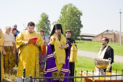 25 июня состоялся Архипастырский визит в село Пайвино Маслянинского района
