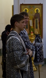 «Мариино стояние» в Кафедральном соборе Искитимской епархии
