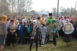 Православные христиане города Тогучина праздновали Вербное воскресенье