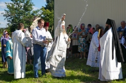 Епископ Лука совершил Божественную литургию в день престольного праздника храма пророка Божия Илии в Тальменке