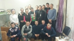 Протоиерей Алексий Матанцев посетил реабилитационный центр для наркозависимых