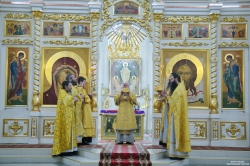Служение Преосвященнейшего Луки в неделю Торжества Православия.