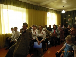Воспитанники воскресной школы поздравили тружеников тыла ВОВ с праздником Победы
