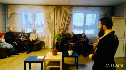 Иерей Андрей Крашенинников посетил верующих пациентов Болотнинского психоневрологического интерната