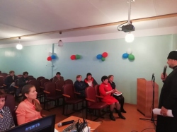 В средней школе № 1 поселка Линево прошло родительское собрание