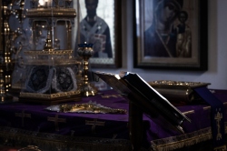 Епископ Лука совершил Утреню с чтением Покаянного канона Андрея Критского